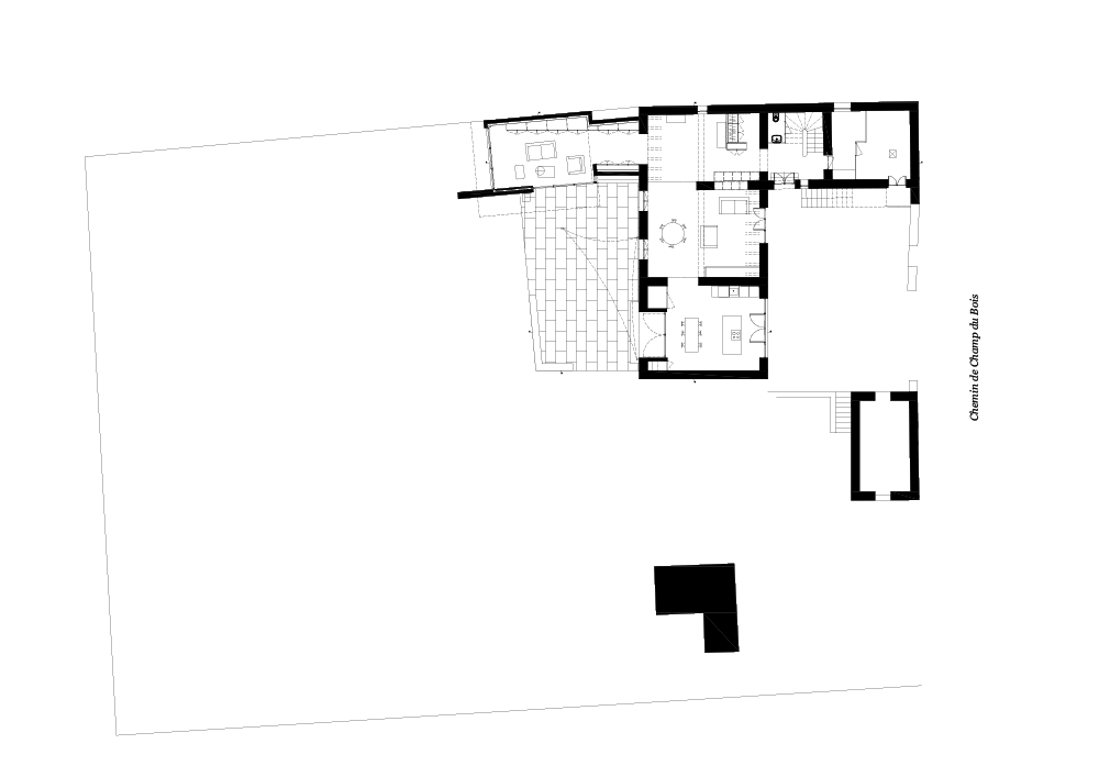 Maison dans le Beaujolais 05 - Rénovation et extension d’une maison, création d’une piscine